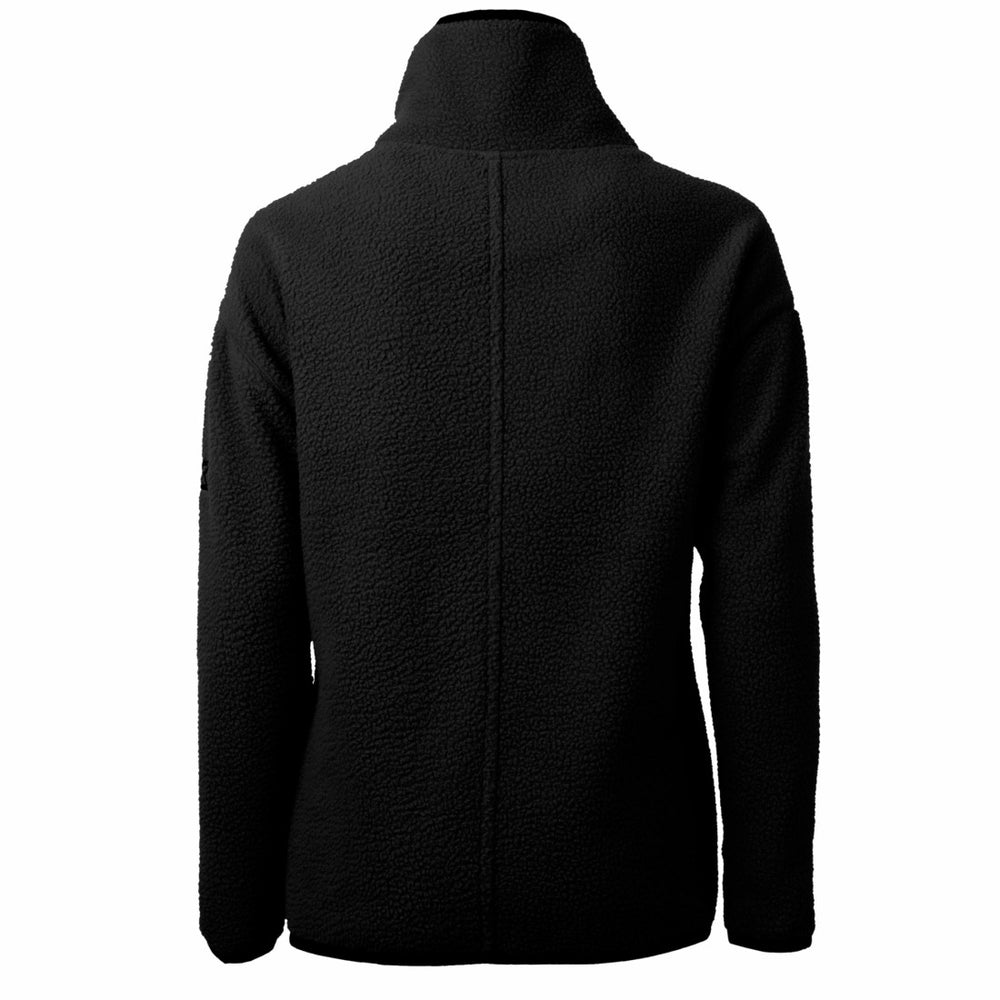 Detroit Lions Cutter & Buck Women's Cascade Eco Sherpa Fleece Half-Zip Jacket - Black for sale