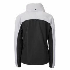 Green Bay Packers Cutter & Buck Women's Charter Eco Recycled Half-Zip Hoodie Anorak Jacket - Black/Gray discount
