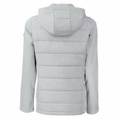 Buffalo Bills Cutter & Buck Women's Evoke Hybrid Eco Softshell Recycled Full-Zip Hoodie Jacket - Gray online