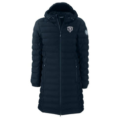 Chicago Bears Cutter & Buck Women's Mission Ridge Repreve Eco Insulated Full-Zip Hoodie Long Puffer Jacket - Navy online