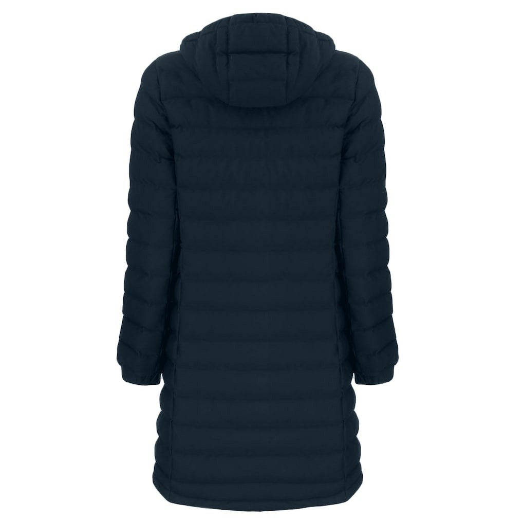 Chicago Bears Cutter & Buck Women's Mission Ridge Repreve Eco Insulated Full-Zip Hoodie Long Puffer Jacket - Navy online
