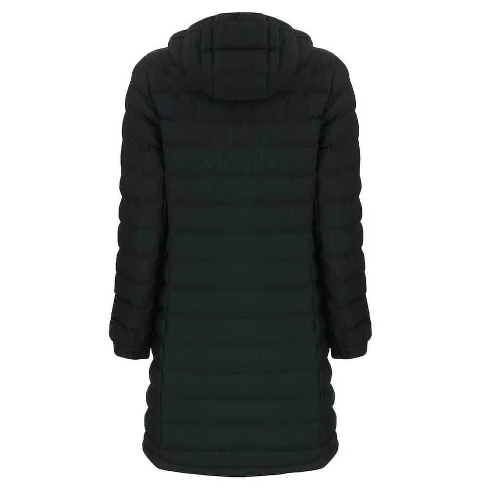 Cincinnati Bengals Cutter & Buck Women's Mission Ridge Repreve Eco Insulated Full-Zip Hoodie Long Puffer Jacket - Black cheap