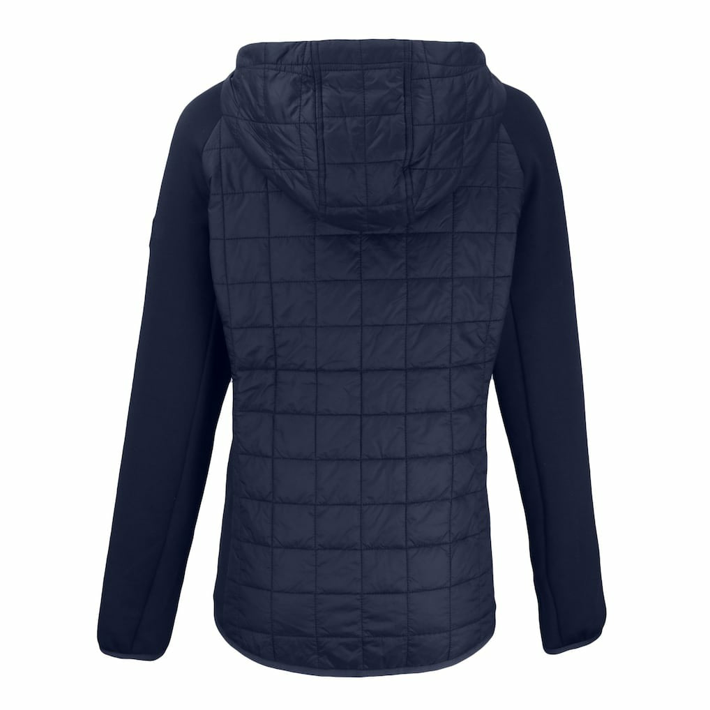 Denver Broncos Cutter & Buck Women's Rainier PrimaLoft Eco Hybrid Full-Zip Hoodie Jacket - Navy discount