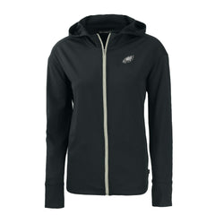 Philadelphia Eagles Cutter & Buck Women's Daybreak Eco Recycled Full-Zip Hoodie - Black discount