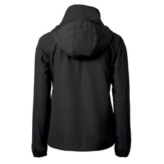 Seattle Seahawks Cutter & Buck Women's Charter Eco Recycled Half-Zip Hoodie Anorak Jacket - Black sale