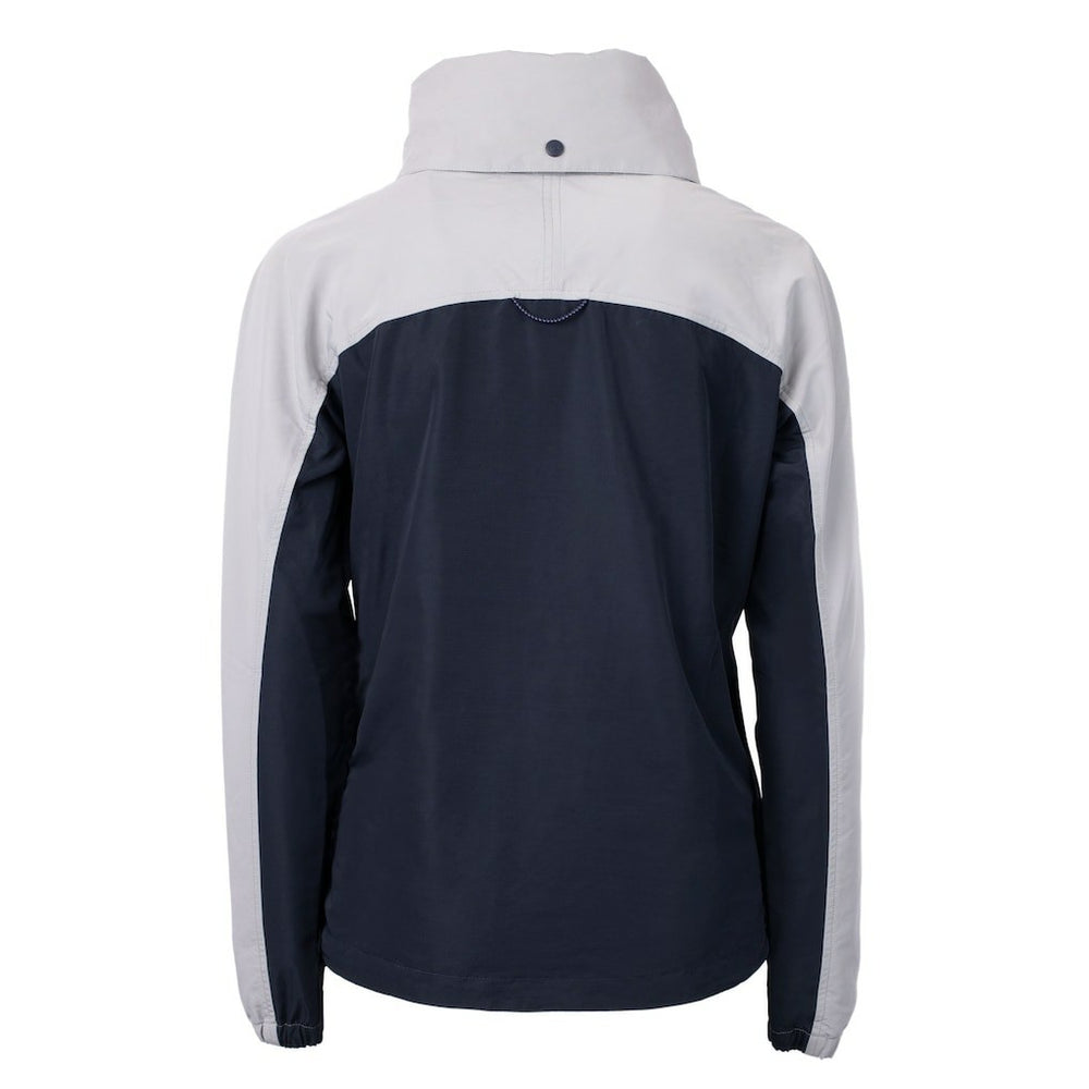 Seattle Seahawks Cutter & Buck Women's Charter Eco Recycled Half-Zip Hoodie Anorak Jacket - College Navy outlet
