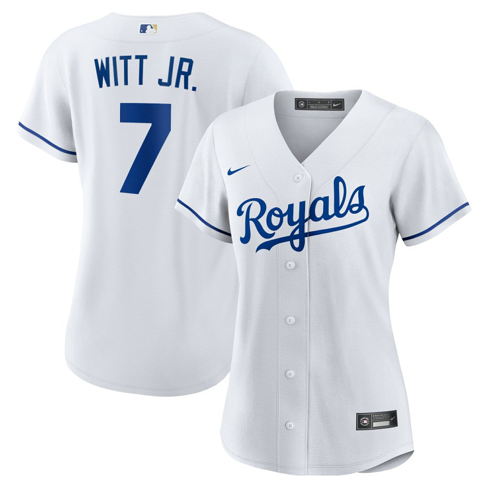 Bobby Witt Jr. Kansas City Royals Women's Home Replica Player Jersey - White | Nike