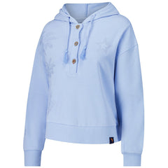 Dallas Cowboys Margaritaville Women's Island Dream Solid Pullover Hoodie - Light Blue cheap