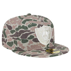 Las Vegas Raiders New Era Geo Camo 59FIFTY Fitted Hat online