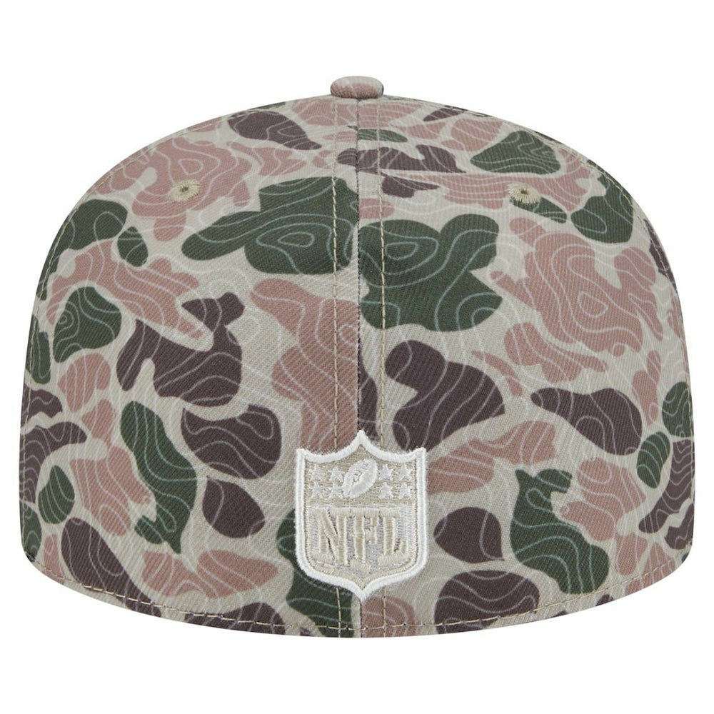 Miami Dolphins New Era Geo Camo 59FIFTY Fitted Hat for sale