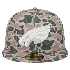 Philadelphia Eagles New Era Geo Camo 59FIFTY Fitted Hat discount