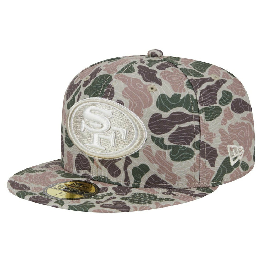 San Francisco 49ers New Era Geo Camo 59FIFTY Fitted Hat for sale