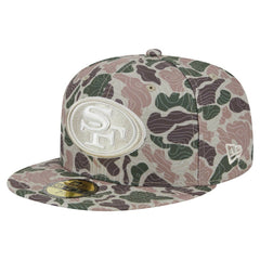 San Francisco 49ers New Era Geo Camo 59FIFTY Fitted Hat for sale