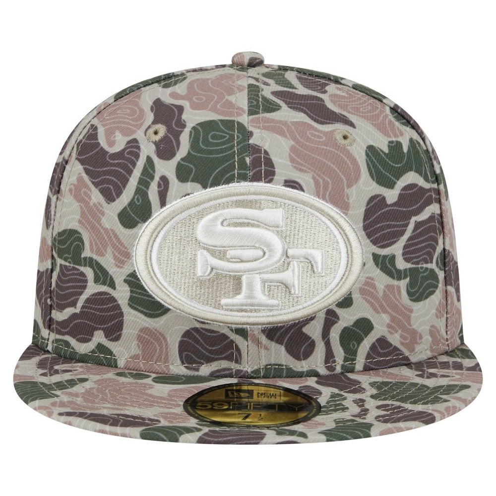 San Francisco 49ers New Era Geo Camo 59FIFTY Fitted Hat for sale