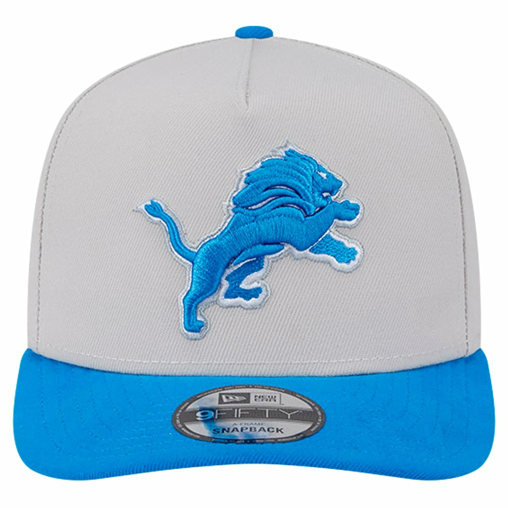 Detroit Lions New Era Decent 9FIFTY A-Frame Snapback Hat - Stone cheap