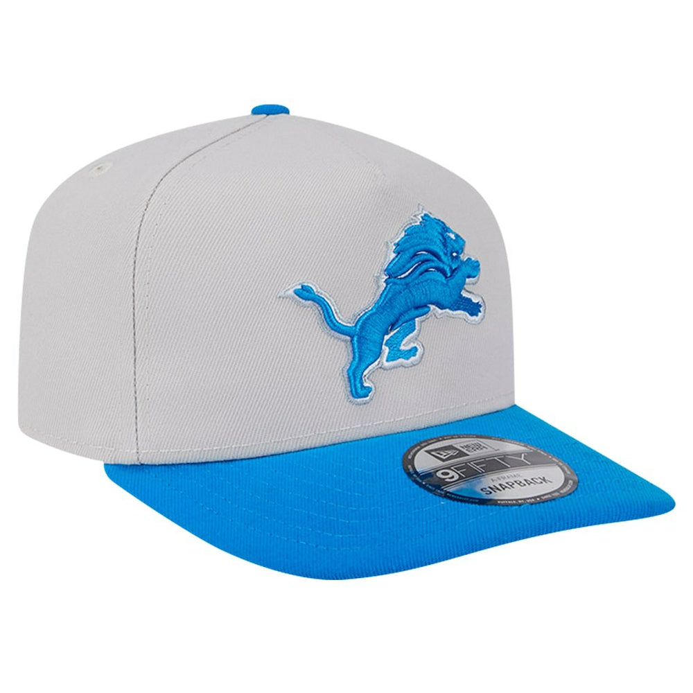 Detroit Lions New Era Decent 9FIFTY A-Frame Snapback Hat - Stone cheap