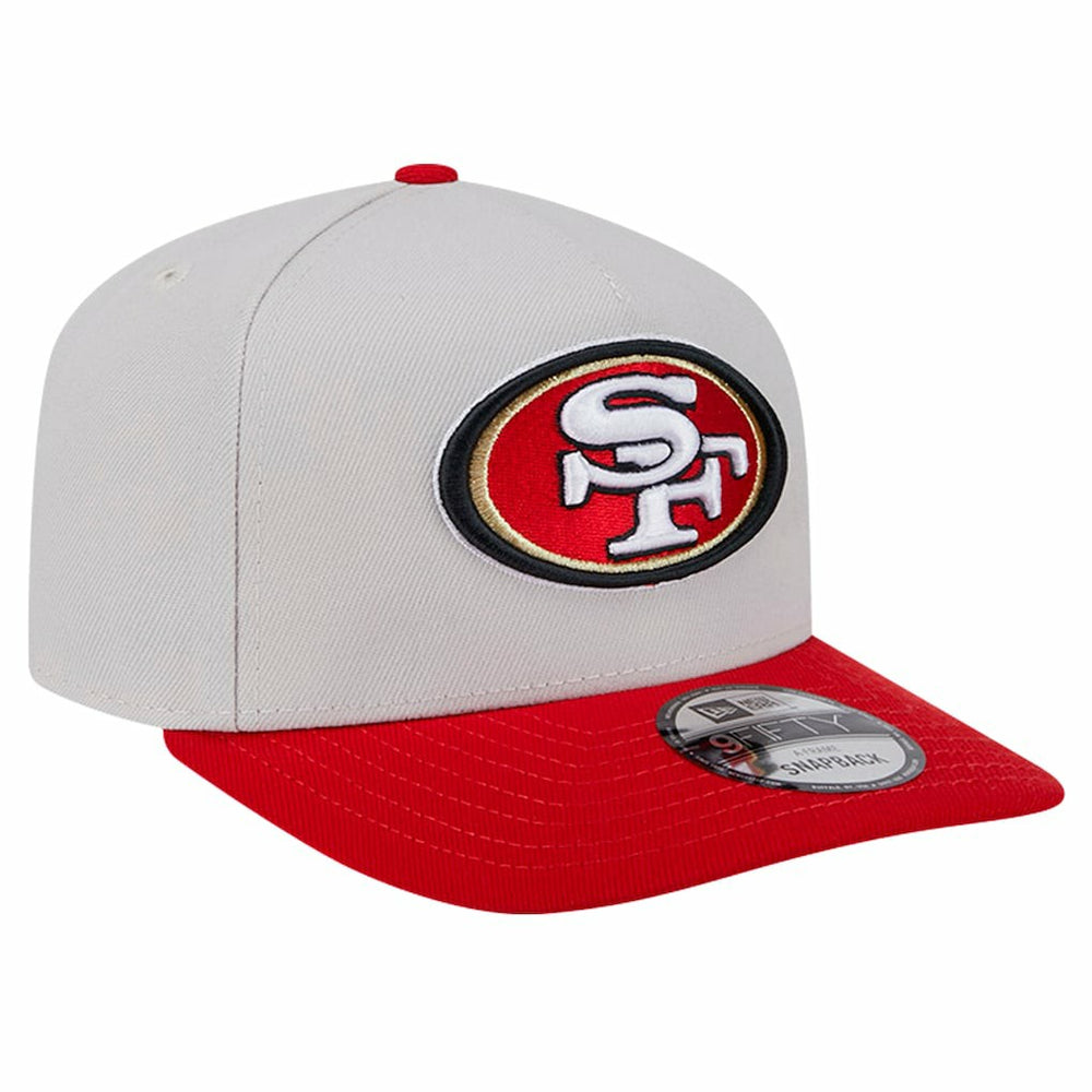 San Francisco 49ers New Era Decent 9FIFTY A-Frame Snapback Hat - Stone on sale