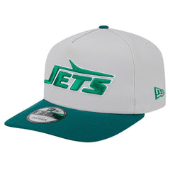 New York Jets New Era Decent 9FIFTY A-Frame Snapback Hat - Stone outlet