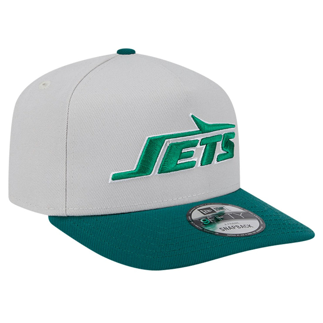 New York Jets New Era Decent 9FIFTY A-Frame Snapback Hat - Stone outlet