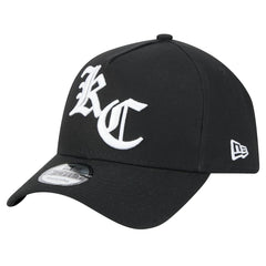 Kansas City Chiefs New Era Mystic 9FORTY A-Frame Adjustable Hat - Black cheap