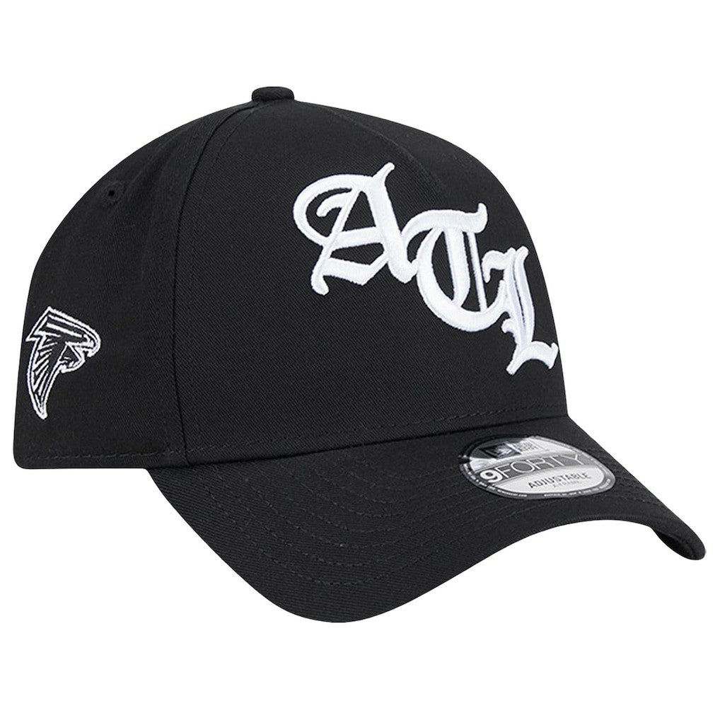 Atlanta Falcons New Era Mystic 9FORTY A-Frame Adjustable Hat - Black online