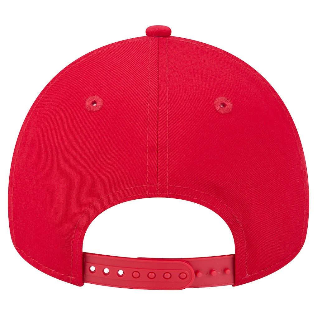 San Francisco 49ers New Era Mystic 9FORTY A-Frame Adjustable Hat - Scarlet on sale