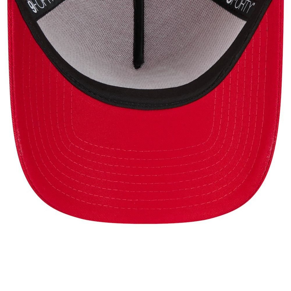 San Francisco 49ers New Era Mystic 9FORTY A-Frame Adjustable Hat - Scarlet on sale