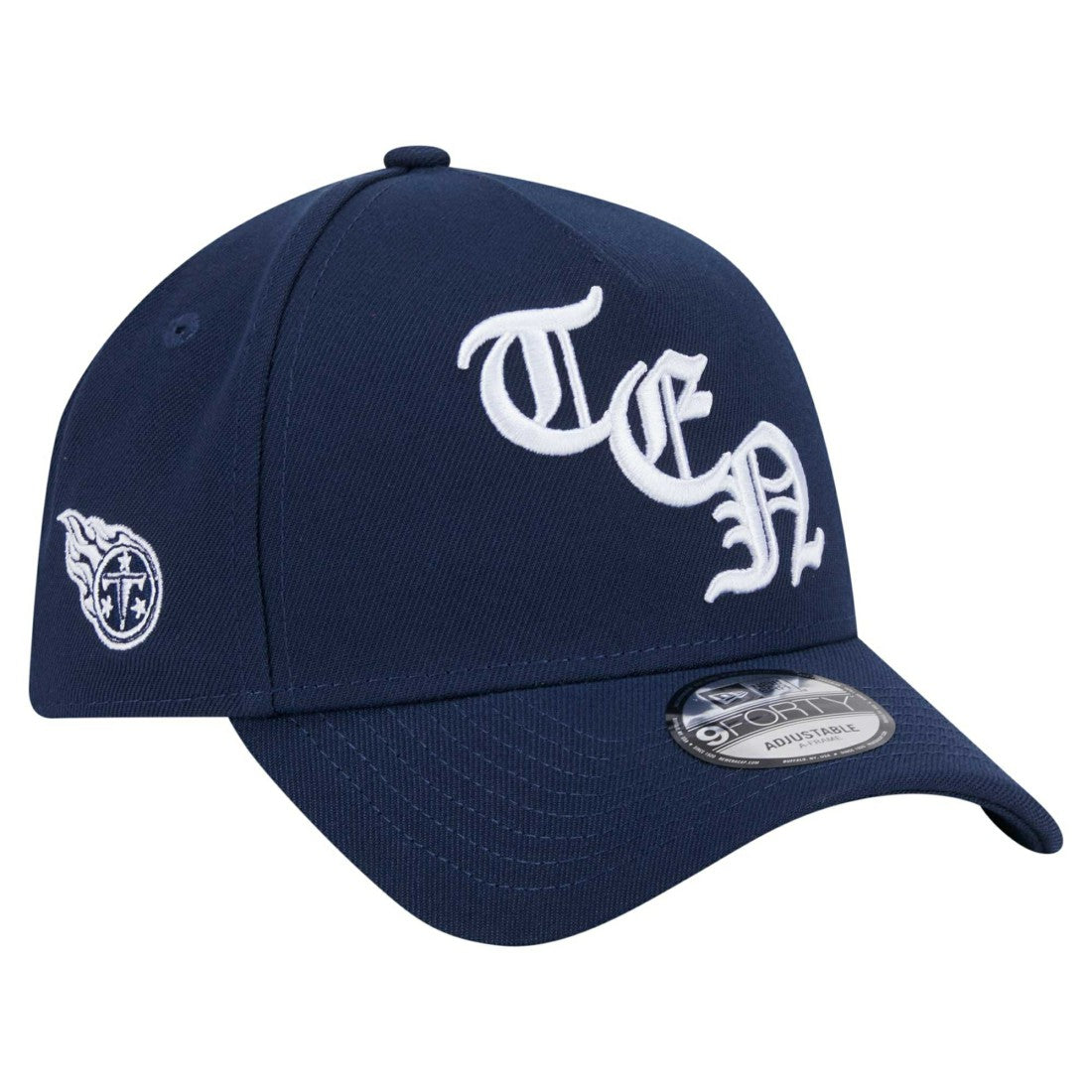 Tennessee Titans New Era Mystic 9FORTY A-Frame Adjustable Hat - Navy online