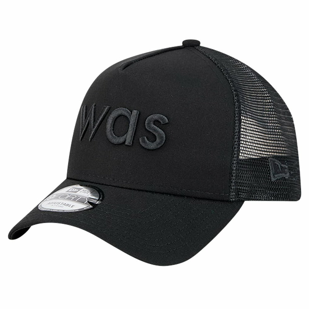 Washington Commanders New Era Domain 9FORTY A-Frame Trucker Adjustable Hat - Black online
