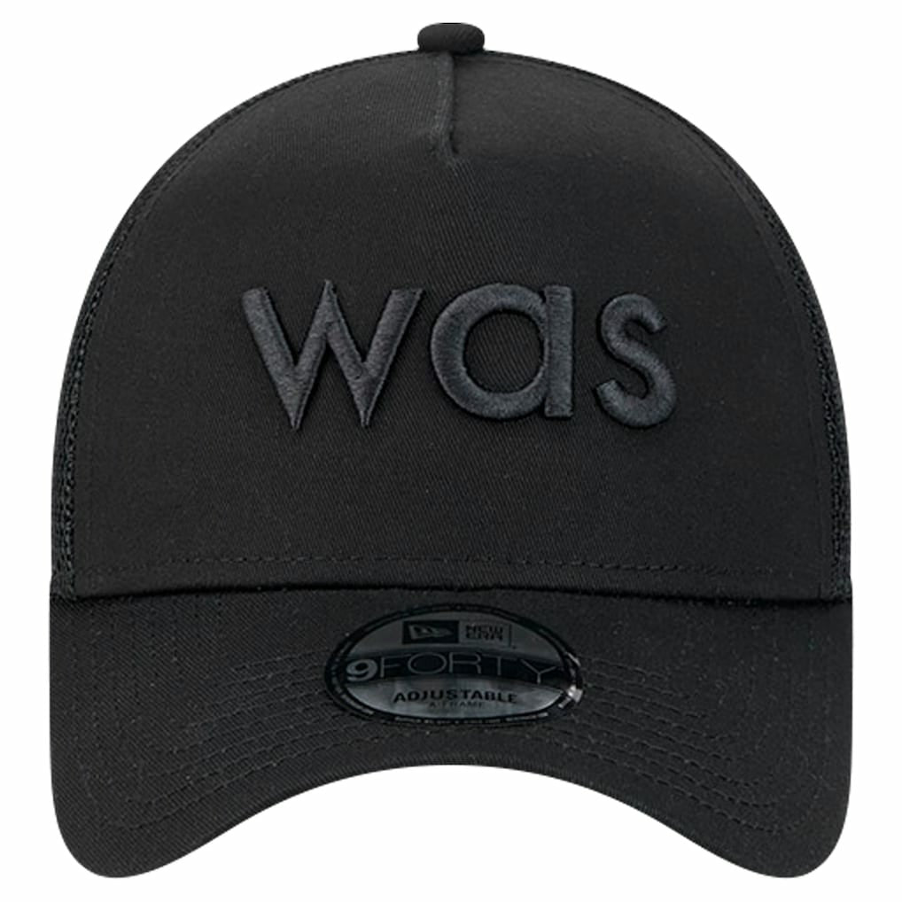 Washington Commanders New Era Domain 9FORTY A-Frame Trucker Adjustable Hat - Black online