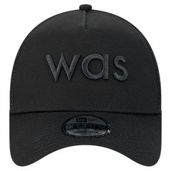 Washington Commanders New Era Domain 9FORTY A-Frame Trucker Adjustable Hat - Black online