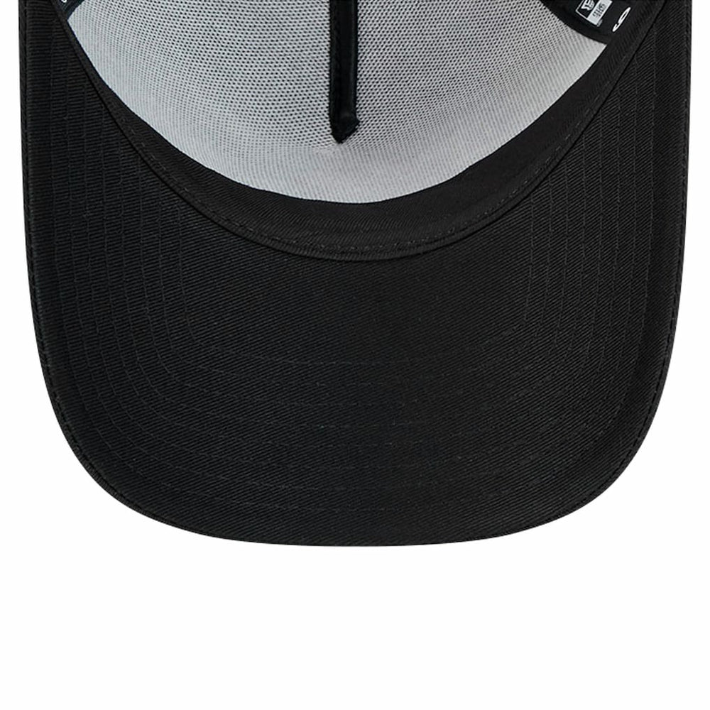 New York Giants New Era Domain 9FORTY A-Frame Trucker Adjustable Hat - Black on sale