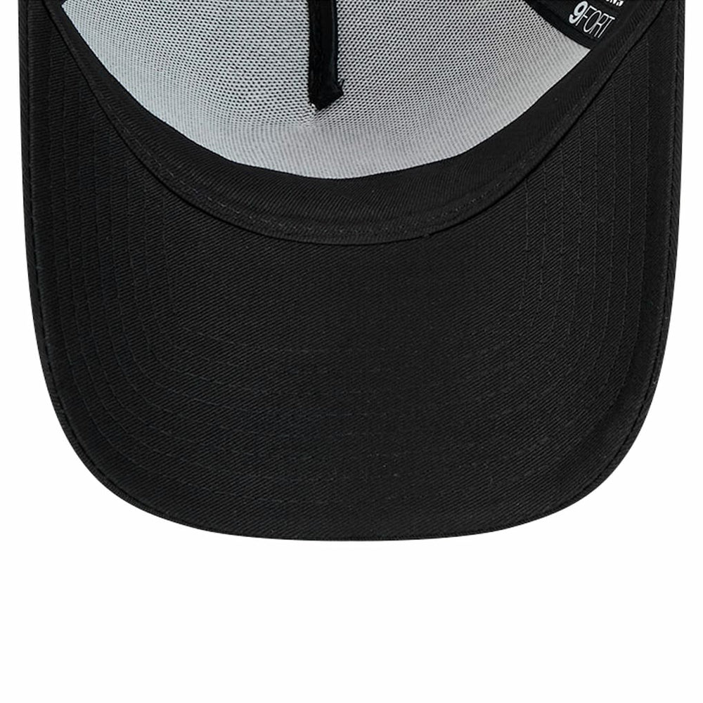 Philadelphia Eagles New Era Domain 9FORTY A-Frame Trucker Adjustable Hat - Black online