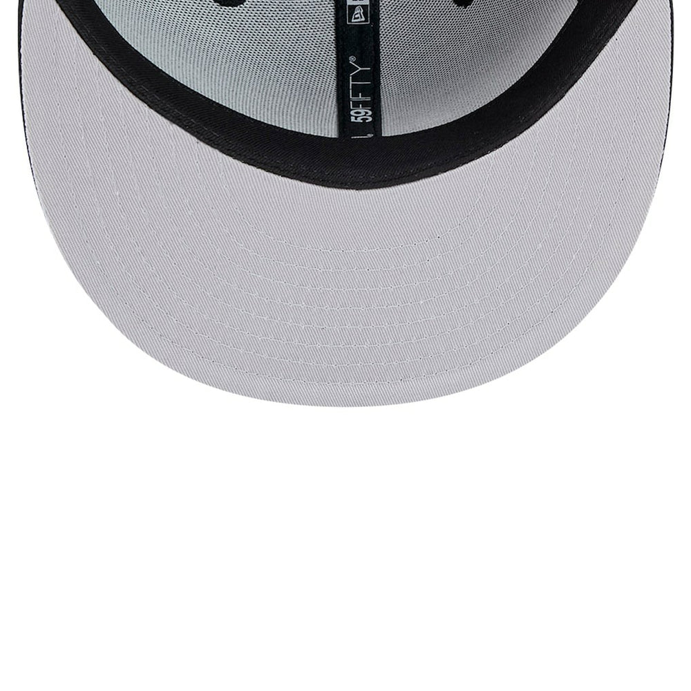 Detroit Lions New Era Omaha Throwback 59FIFTY Fitted Hat - Black cheap
