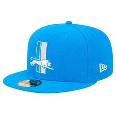 Detroit Lions New Era Omaha Throwback 59FIFTY Fitted Hat - Blue outlet