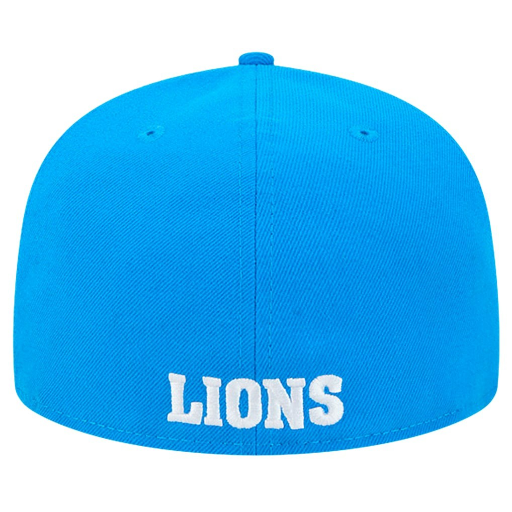 Detroit Lions New Era Omaha Throwback 59FIFTY Fitted Hat - Blue outlet
