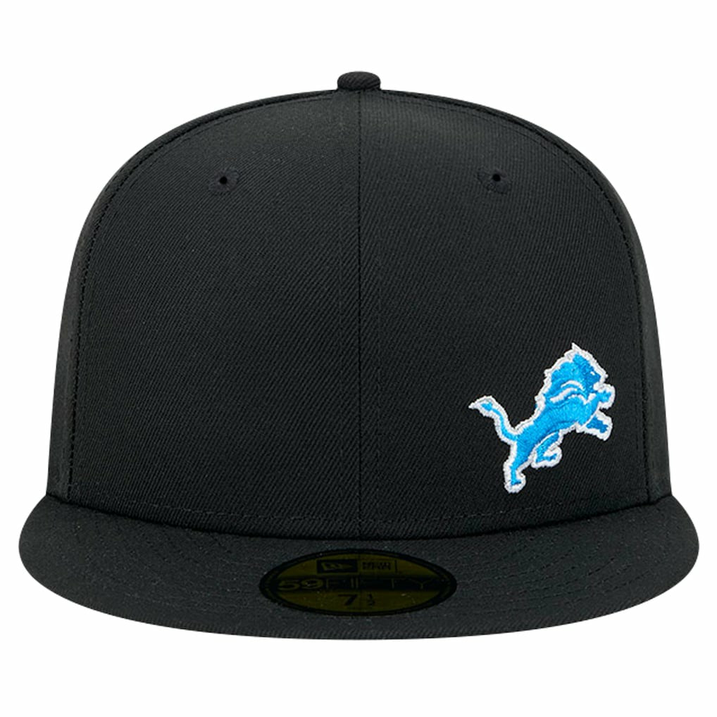 Detroit Lions New Era Flawless 59FIFTY Fitted Hat - Black outlet