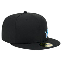 Detroit Lions New Era Flawless 59FIFTY Fitted Hat - Black outlet