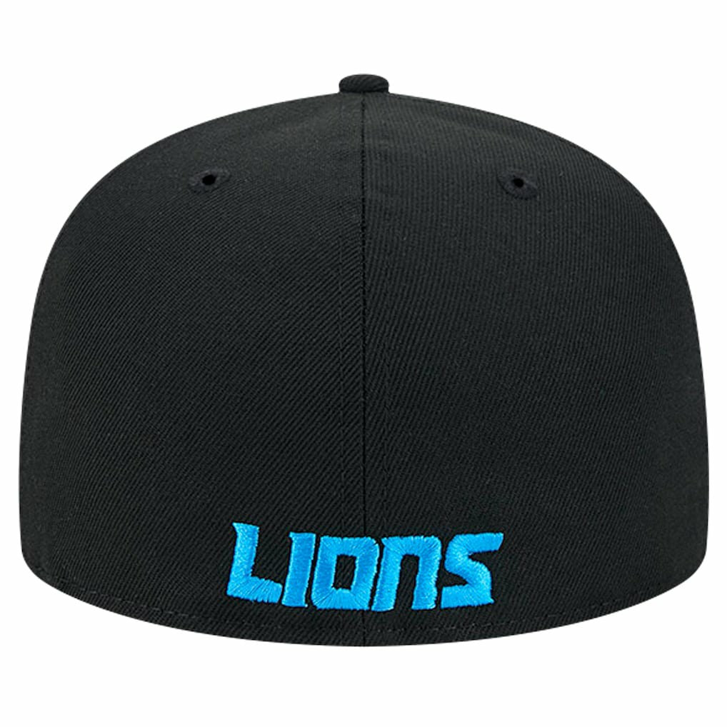 Detroit Lions New Era Flawless 59FIFTY Fitted Hat - Black outlet