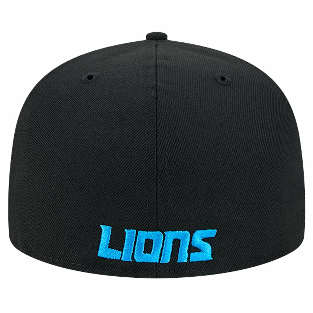 Detroit Lions New Era Flawless 59FIFTY Fitted Hat - Black outlet