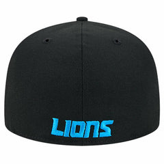 Detroit Lions New Era Flawless 59FIFTY Fitted Hat - Black outlet
