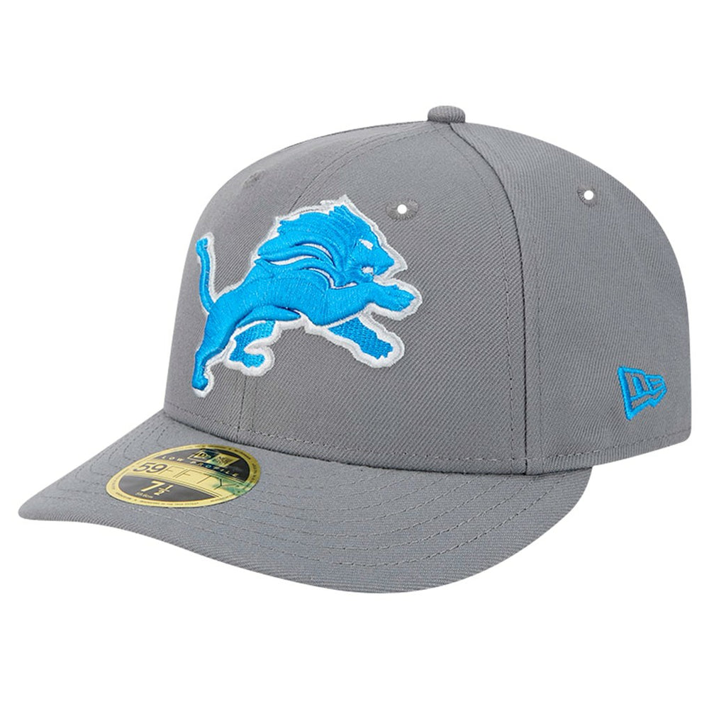 Detroit Lions New Era Omaha Low Profile 59FIFTY Fitted Hat - Gray outlet