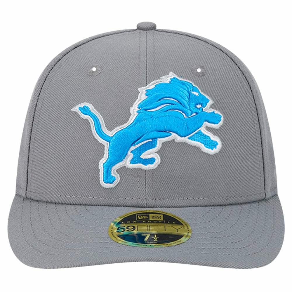Detroit Lions New Era Omaha Low Profile 59FIFTY Fitted Hat - Gray outlet