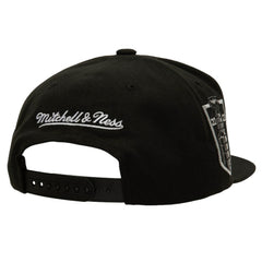Colorado Avalanche Mitchell & Ness Core Top Spot Snapback Hat Black