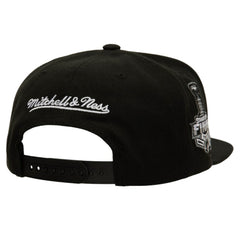 Los Angeles Kings Mitchell & Ness Core Top Spot Snapback Hat Black