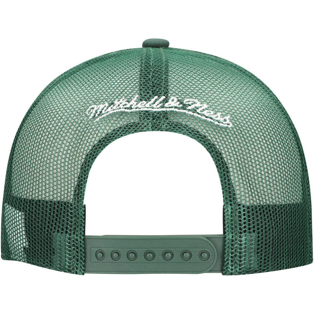 Milwaukee Bucks Core Evergreen OTC Trucker Adjustable Hat - Hunter Green | Mitchell & Ness online