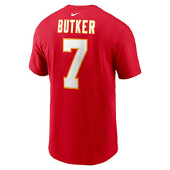 Harrison Butker Kansas City Chiefs Name & Number T-Shirt - Red | Nike on sale