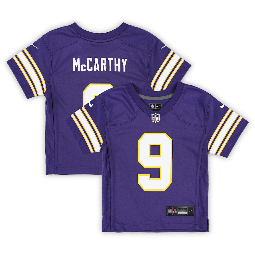 J.J. McCarthy Minnesota Vikings Preschool Classic Player Game Jersey - Purple | Nike cheap