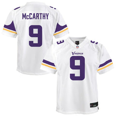 J.J. McCarthy Minnesota Vikings Youth Game Jersey - White | Nike outlet