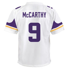 J.J. McCarthy Minnesota Vikings Youth Game Jersey - White | Nike outlet